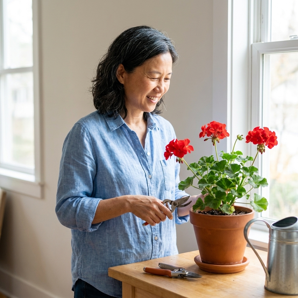 How to Overwinter Geraniums: 3 Proven Methods