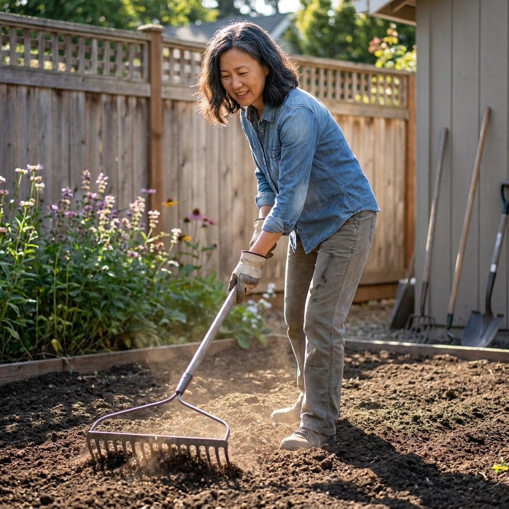 Prepare Soil for a Wildflower Meadow