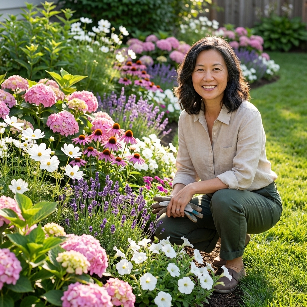 Garden Color Theory for Flower Beds